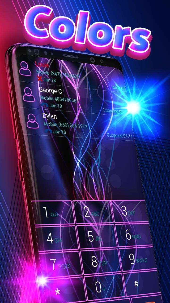 Colorful Dialer Theme