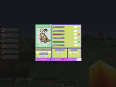 Pokémon GUI Interface-Emerald เวอร์ชัน Pixelmon Guis Emerald ได้รับแรงบันดาลใจ