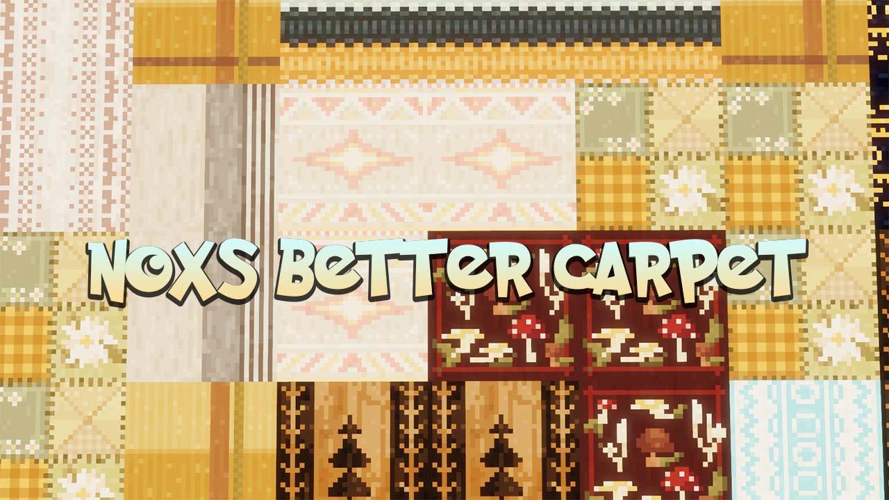 Minecraft -Stickstoffoxid (NOXS Better Teppich) Ressourcenpaket
