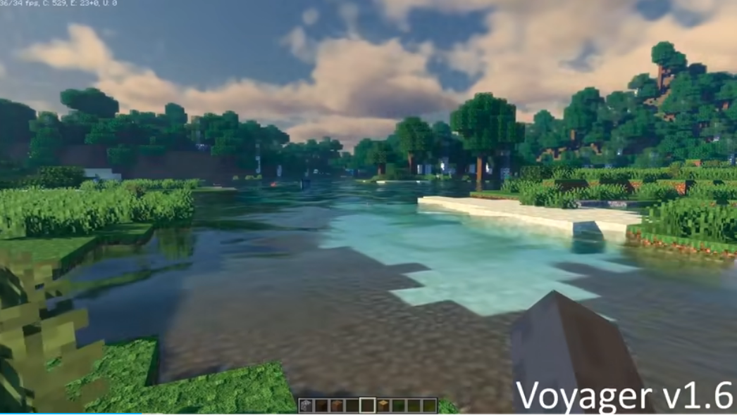 Minecraft Voyager Licht und Schattenmaterial Pack