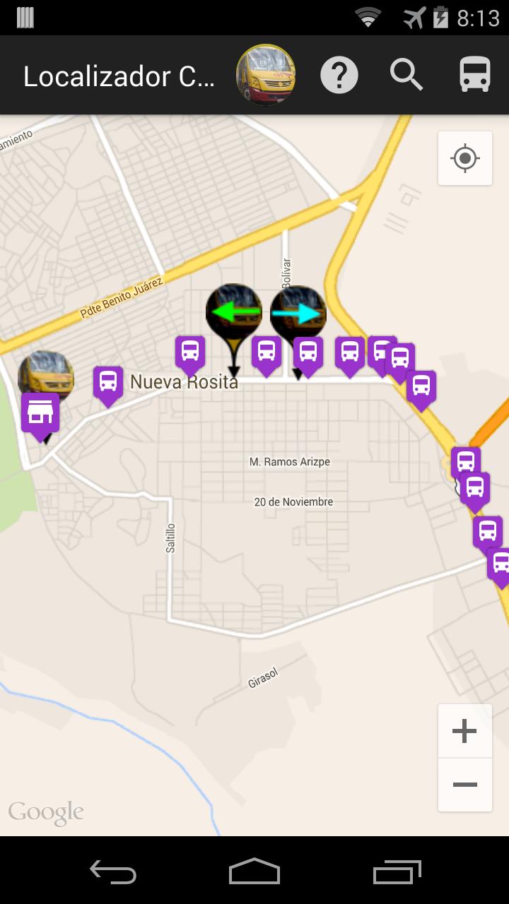Localizador Campantes