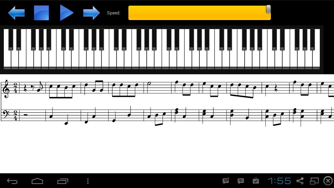 Notasi Piano
