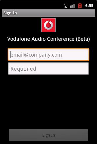 Vodafone Audio Conference
