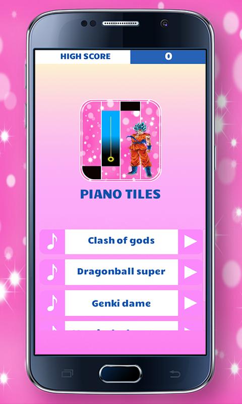 Dragonball Piano Tiles