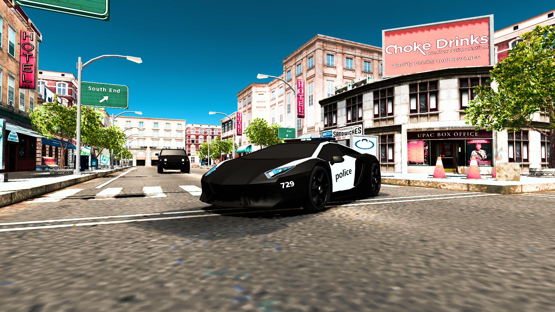 Police Car Driving Training 3D
