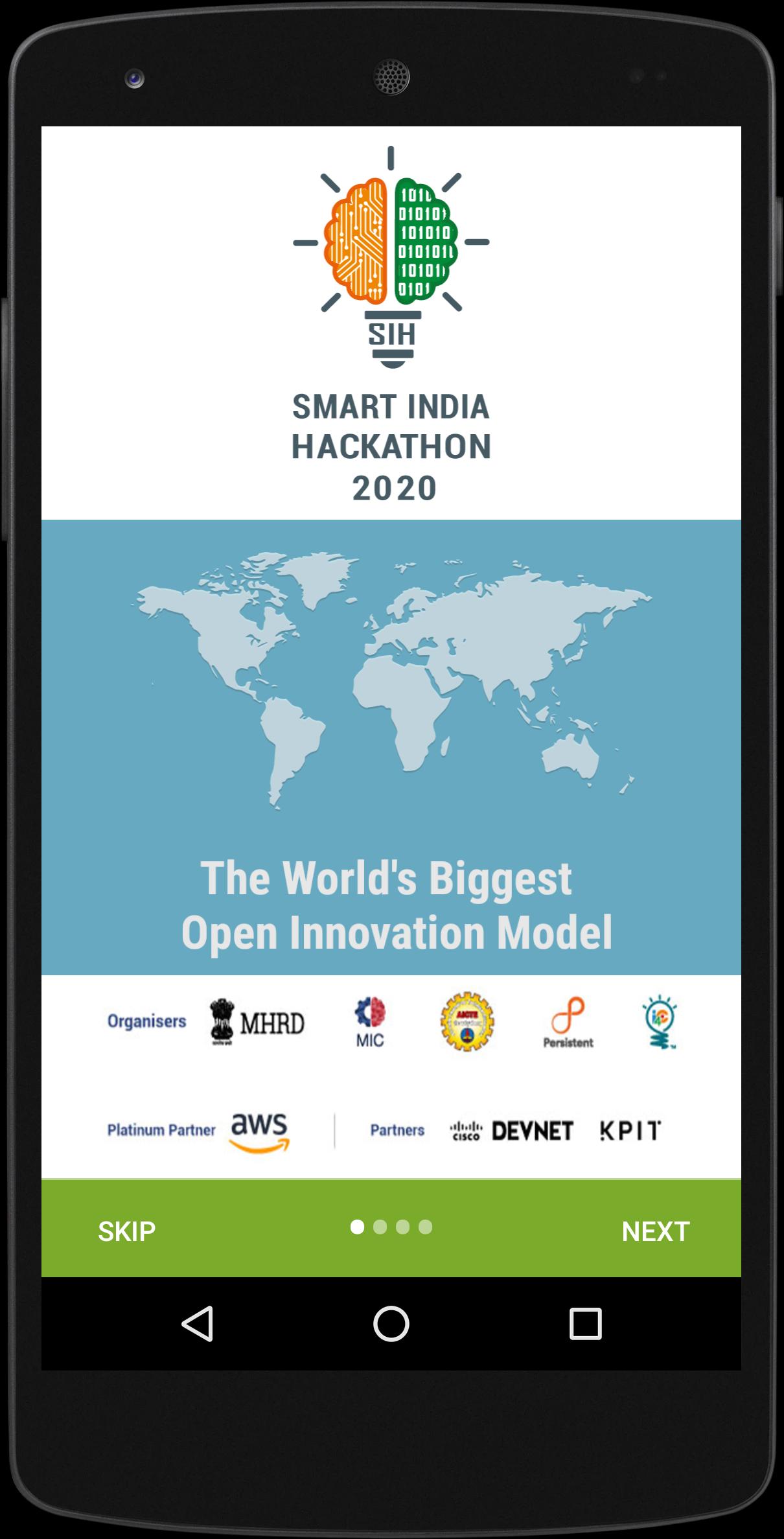 Smart India Hackathon SIH