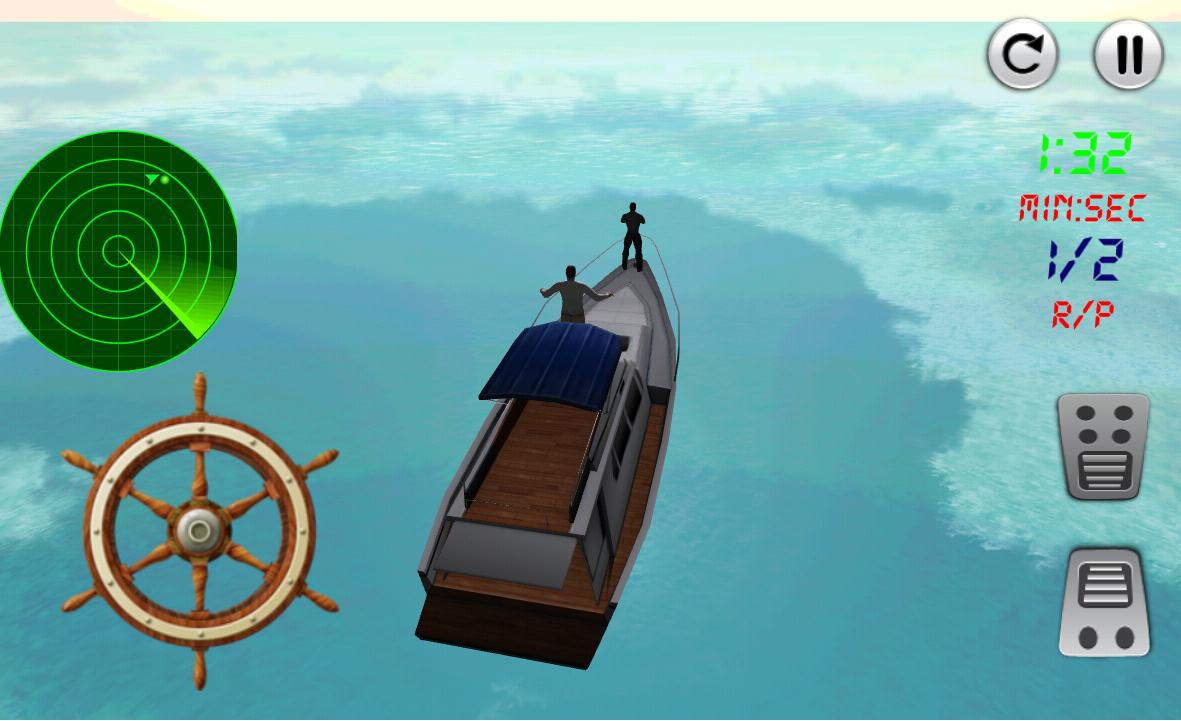 911 Emergency Rescue Navy Boat