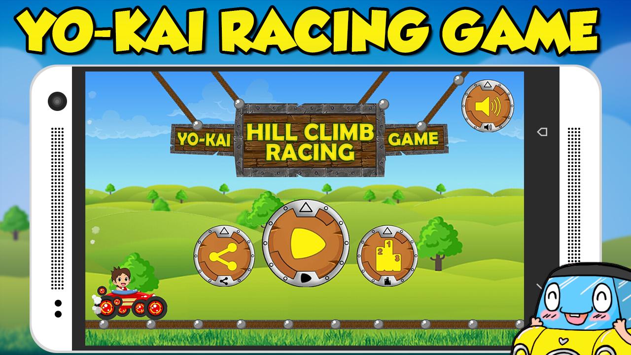 Yo-kai Hill Climb Racing Game