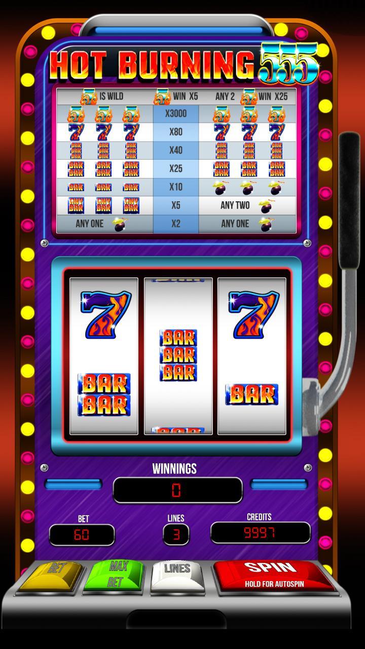 Casino Slots:Hot Burning Fives