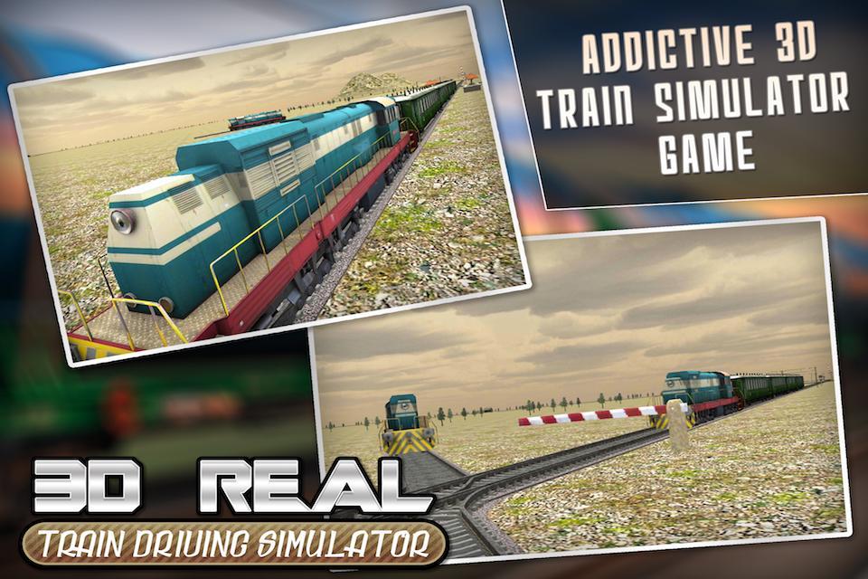 Real Train Drive Simulator 3D
