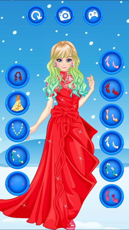 Snow Princess Dress Up