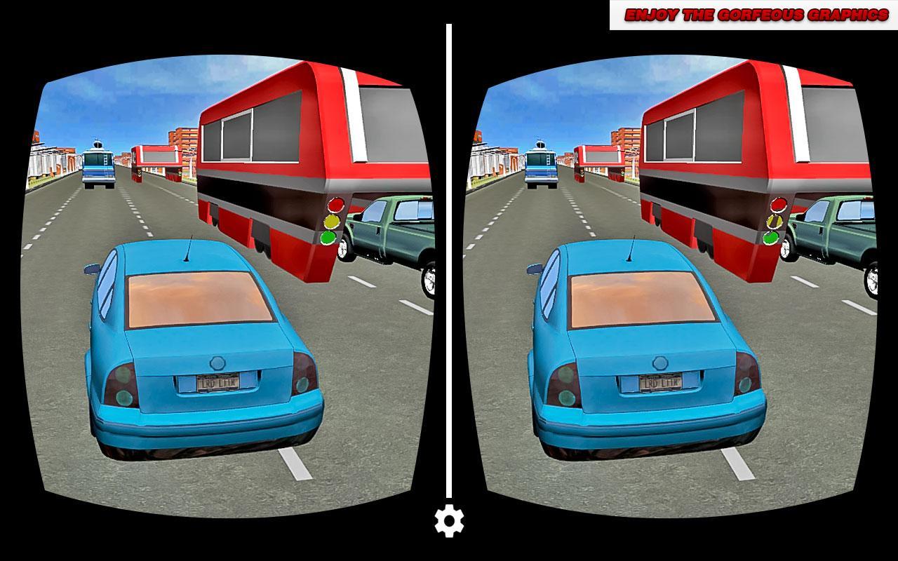 VR Crazy Car City Racing