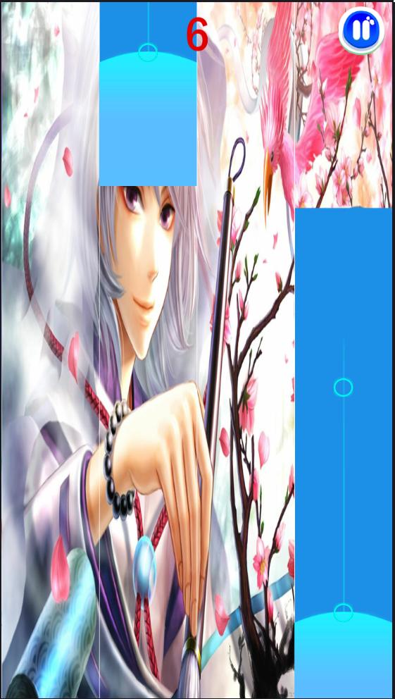 Anime Piano Instrument Tiles