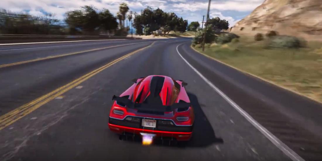 Supercar Race Koenigsegg 3D