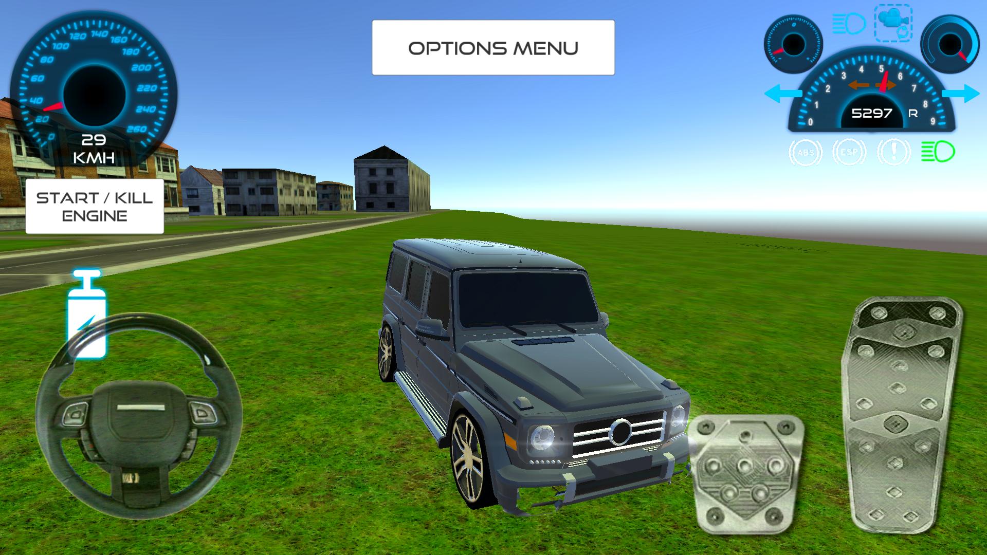 Luxury Jeep Driving In The City
