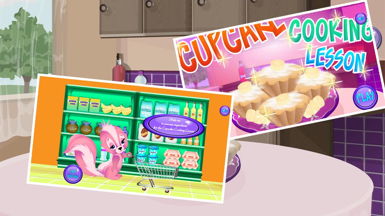 cupcake maker cooking game