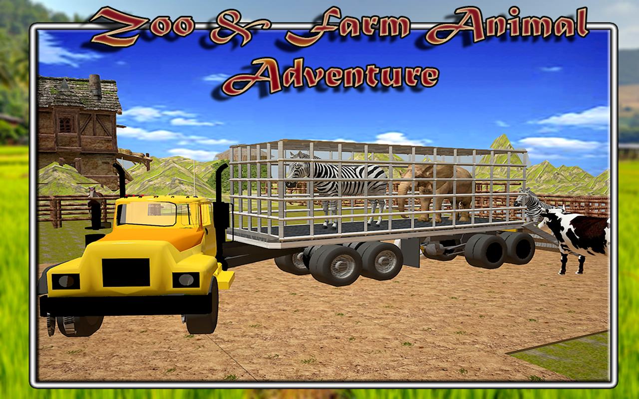 Farm Transport: Zoo Animals