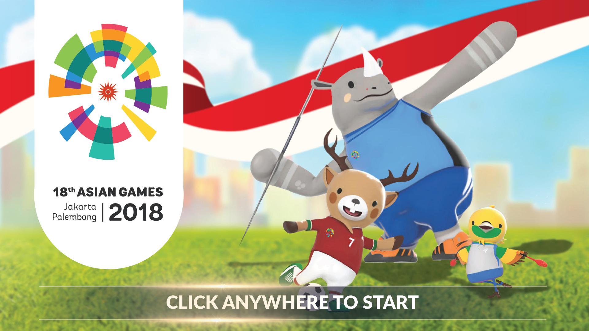 18th Asian Games 2018 Official Game