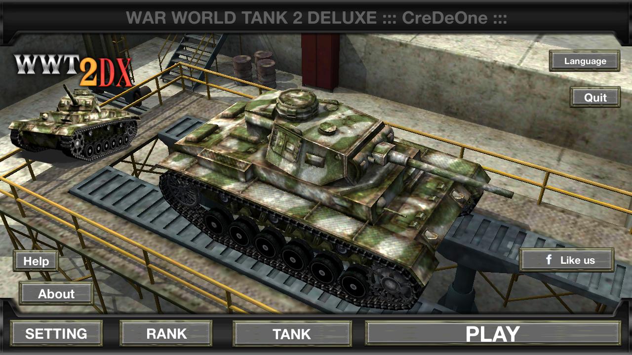 War World Tank 2 Deluxe