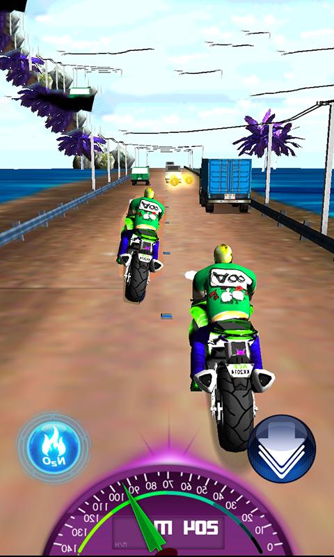 Death Racing : City Moto 3D